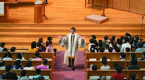 品川教会 第1礼拝と第2礼拝